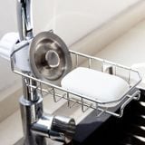 Giá Để Đồ Rửa Chén Kẹp Vòi Rửa Nhà Bếp Tiện Lợi - Chất Liệu Thép Không Gỉ Cao Cấp.