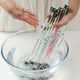 Móc Quần Áo 2 Đầu Kẹp Chất Liệu Thép Không Gỉ Bọc Silicon Chống Tuột Chống Hư Quần Áo.