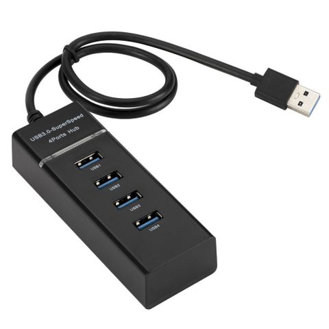 Bộ Chia Cổng Usb, Hub Chia 4 Cổng USB 3.0 Tốc Độ Cao Hàng Cao Cấp