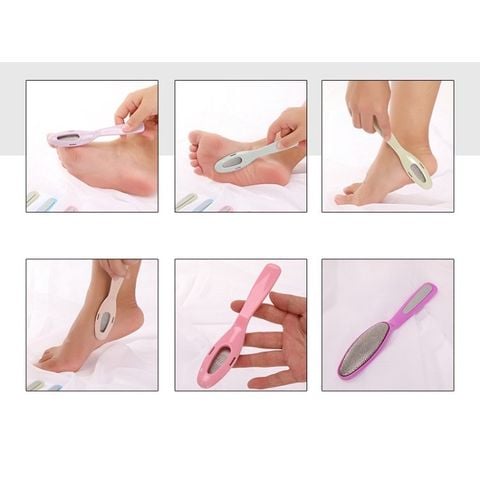 Dụng Cụ Chà Gót Chân Cầm Tay – Loại Bỏ Da Chết, Gót Chân Sáng Mịn Tức Thì.