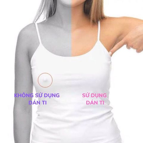 Hộp 60 Miếng Dán Ngực Giấy Hình Hoa, Miếng Dán Ti Sử Dụng 1 Lần Tiện Lợi