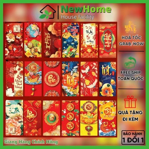 Bao Lì Xì Tết NewHome Mẫu Mới Đẹp Giá Rẻ.