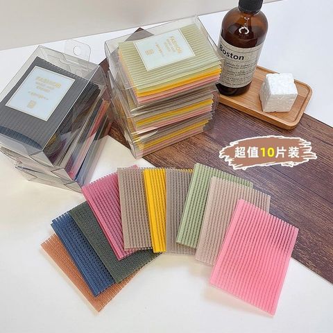 Set Hộp 10 Miếng Dán Tóc Con, Giữ Cố Định Tóc Mái Phong Cách Hàn Quốc.