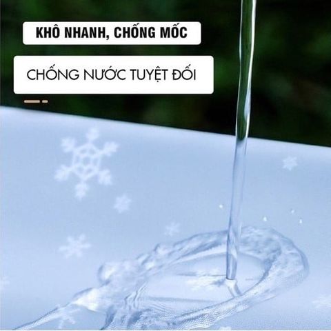 Áo Mưa Trong Suốt Tiện Lợi Cho Mẹ Và Bé, Áo Mưa Cánh Dơi Họa Tiết Bông Tuyết Siêu Đẹp