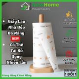 Cuộn Khăn Giấy Lau Nhà Bếp Đa Năng Có Thể Tái Sử Dụng Nhiều Lần - Tiện Dụng, Tiết Kiệm Chi Phí