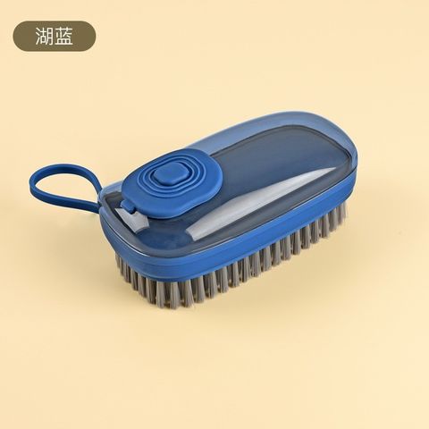 Bàn Chải Chà Chân, Chà Sàn Nhà Tắm Có Ngăn Đựng Xà Phòng Đa Năng Tiện Lợi.