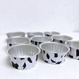 Chén Giấy Bạc Tròn in Hoạ Tiết, Làm Khuôn Nướng Bánh - Đựng Nước Chấm Du Lịch Tiện Dụng.