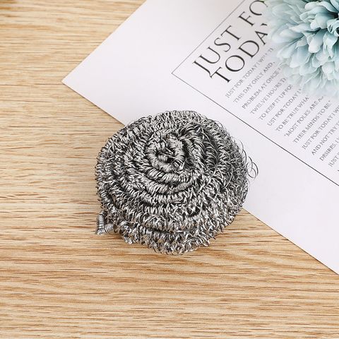 Set 6 Búi Cọ Xoong Nồi CHUWEIJIE Mini Chất Liệu Thép Không Gỉ.