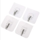 [Quà Tặng] Móc Dán Tường Trong Suốt Chịu Lực Tốt Treo Tường Chắc Chắn Siêu Dính.