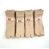 Set 10 Đôi Tất Da Nữ Xỏ Ngón G.V.G Siêu Dai Chống Trơn Trượt Hàng Chất Lượng
