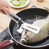 Kẹp Gắp Inox Chế Biến Đồ Chiên Xào, Lật Cá/Thịt, Gắp Đồ Nóng/Lạnh Tiện Lợi Cho Nhà Bếp.