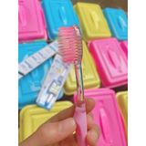 Bàn Chải Đánh Răng Hàn Quốc Sợi Lông 0,01mm Siêu Mềm Mịn Nhiều Màu.