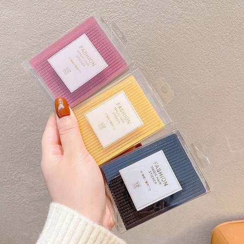 Set Hộp 10 Miếng Dán Tóc Con, Giữ Cố Định Tóc Mái Phong Cách Hàn Quốc.