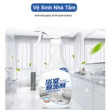 Dung Dịch Vệ Sinh Nhà Tắm - Tẩy Cặn Canxi Vách Kính, Làm Sạch Vòi Rửa, Gương, Gạch Men