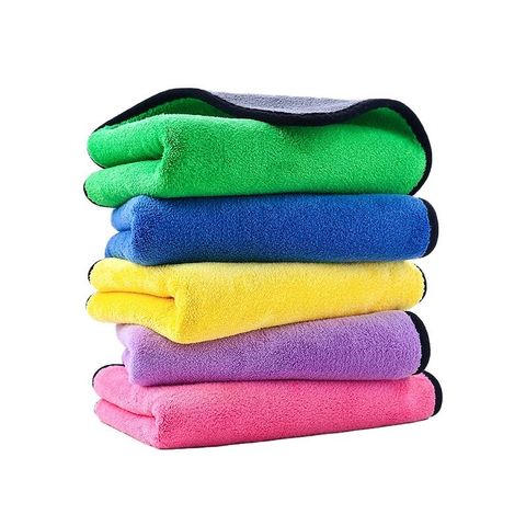 Khăn Lau Xe, Khăn Lau Đa Năng Microfiber Siêu Thấm Hút 2 Mặt Cao Cấp Lau Siêu Sạch.