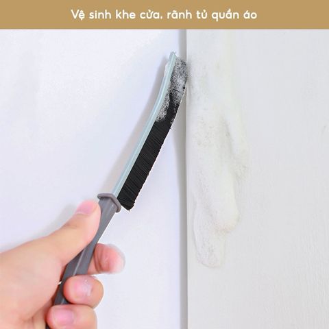 Bàn Chải Vệ Sinh Khe Hở Góc Chết Đa Năng Vệ Sinh Sạch Mọi Vết Bẩn Góc Bếp, Phòng Tắm.