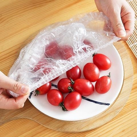 [Set 100] Túi Màng Bọc Thực Phẩm JYoohome Chất Liệu PE Co Dãn Có Chun Siêu Dai