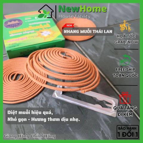 Nhang Muỗi Thái Lan Hộp 10 Khoanh - Diệt Muỗi Nhanh Chóng, Phòng Chống Côn Trùng Hiệu Quả.