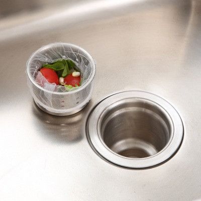 Set 100 Túi Lọc Rác, Lưới Lọc Chặn Rác Bồn Rửa Chén Bát Tiện Lợi Chống Tắc Nghẽn
