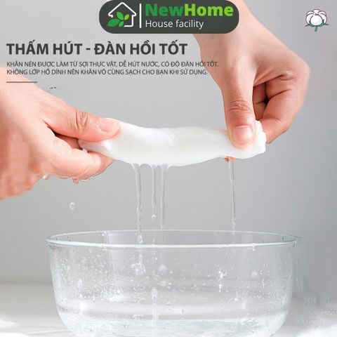 Khăn Giấy Nén Hàn Quốc Gói 20 Viên Mang Đi Du Lịch, Công Tác Tiện Lợi Hàng Nhập Khẩu