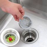Set 100 Túi Lọc Rác, Lưới Lọc Chặn Rác Bồn Rửa Chén Bát Tiện Lợi Chống Tắc Nghẽn