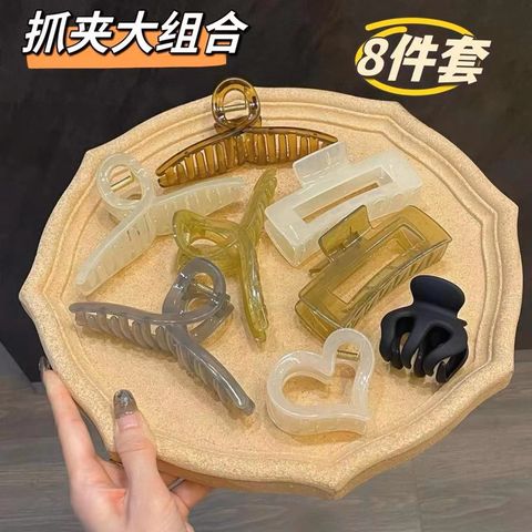 Set 67 Cái Kẹp Tóc Càng Cua + Chun Cột Tóc Hàn Quốc Siêu Xinh Cho Chị Em.