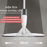 Cây Lau Nhà Phun Sương Thông Minh Đa Năng Có Bình Xịt Nước Dung Tích 350ml