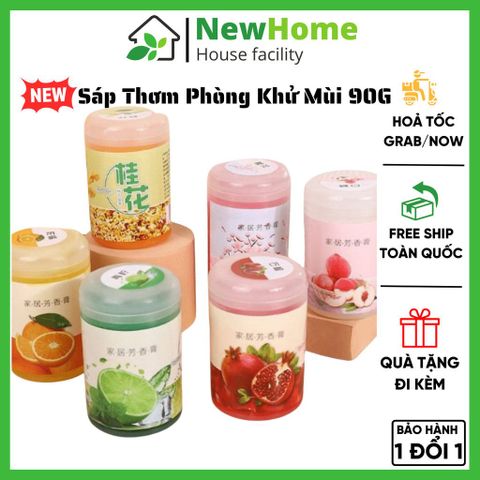 Sáp Thơm Phòng Khử Mùi 90G Giúp Khử Mùi Phòng Ngủ Nhà Vệ Sinh Toilet Ô Tô Hàng Nội Địa Trung