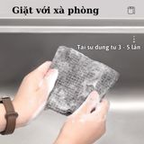 Cuộn Khăn Lau Bếp Than Đen Siêu Thấm Hút Lau Sạch Vết Dầu Mỡ Cứng Đầu Nhất - Có Thể Tái Sử Dụng