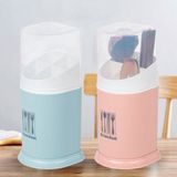 Hộp Đựng Đũa Muỗng Có Nắp Đậy - Chia Ngăn Thông Minh, Nhựa Cao Cấp Việt Nhật Nhiều Màu Sang Trọng.