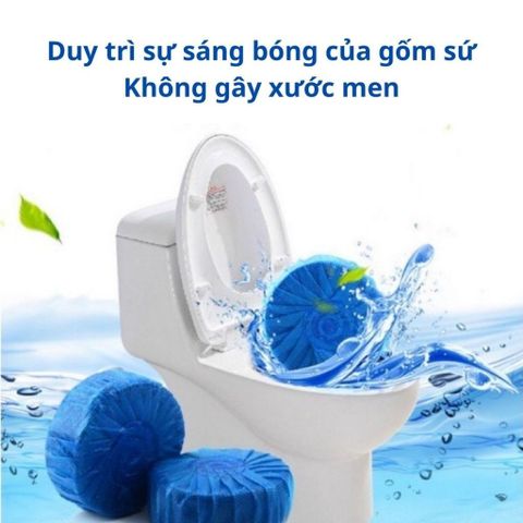 Combo 10 Viên Thả Bồn Cầu Khử Mùi Hôi Diệt Khuẩn Toilet