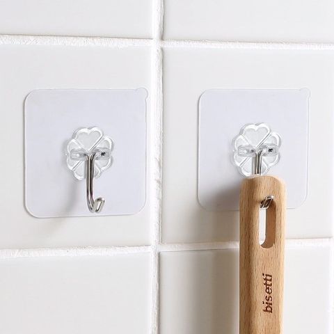 Móc Dán Tường Trong Suốt Chịu Lực Tốt Treo Tường Chắc Chắn Siêu Dính