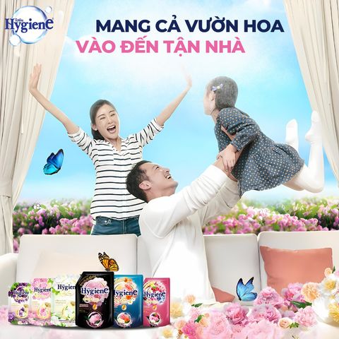 Nước Xả Hygiene Thái Lan Giặt Xả Vải - Quần Áo Siêu Đậm Đặc Mềm Vải Chính Hãng Gói 20ml