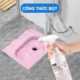 Bình Xịt Tẩy Rửa, Khử Mùi Nhà Vệ Sinh Dạng Bọt 500ml - Diệt Khuẩn Toilet Hương Hoa Anh Đào