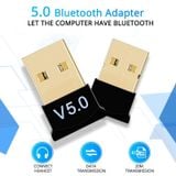 USB Bluetooth 5.0 Truyền Phát Dữ Liệu Ổn Định Tốc Độ Cao Cho PC - Laptop