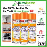 Chai Xịt Tẩy Rửa Nhà Bếp Bọt Tuyết Siêu Sạch Kitchen Cleaner Hàng Chính Hãng