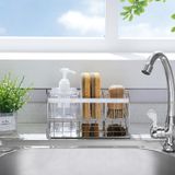Kệ Đựng Đồ Rửa Chén Inox 304 Cao Cấp Kèm Đĩa Dốc 45 Độ Thoát Nước Tiện Lợi.