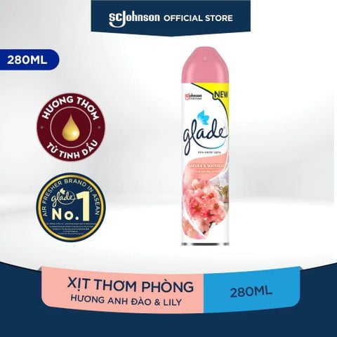 Xịt Thơm Phòng Glade – Giải Pháp Khử Mùi Hiệu Quả, Hương Thơm Dễ Chịu Cho Mọi Không Gian.