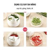 Dụng Cụ Xay Hành Tỏi Ớt Cầm Tay Tiện Lợi Cho Chị Em Nội Trợ [Mẫu Mới]
