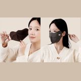 Khẩu Trang Vải Chống Nắng UPF 50+ Có Lót Nhung Giữ Ấm Hàng Chính Hãng Nội Địa Trung Cao Cấp.