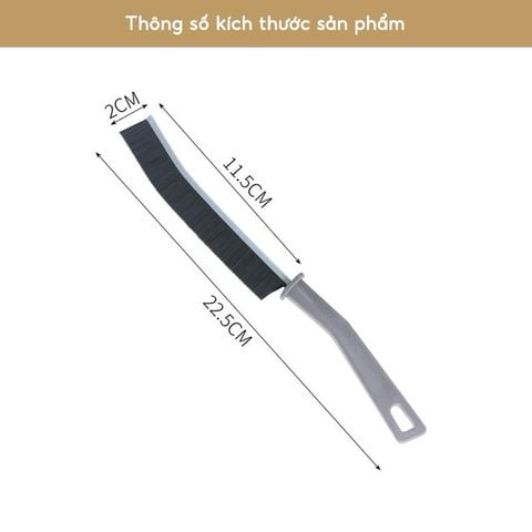 Bàn Chải Vệ Sinh Khe Hở Góc Chết Đa Năng Vệ Sinh Sạch Mọi Vết Bẩn Góc Bếp, Phòng Tắm.