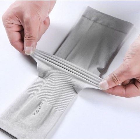 Cặp Găng Tay Chống Nắng Nam/Nữ Xỏ Ngón Let's Slim Hàn Quốc Chống Tia UV Hàng Nhập Khẩu