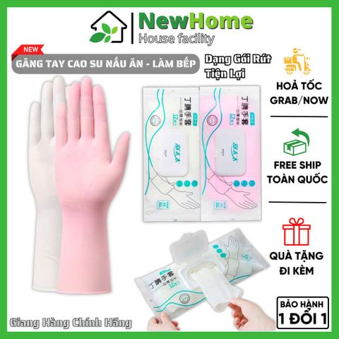 Gói 30 Găng Tay Cao Su Nấu Ăn, Làm Bếp - Hàng Nội Địa Trung Cao Cấp Siêu Dai.