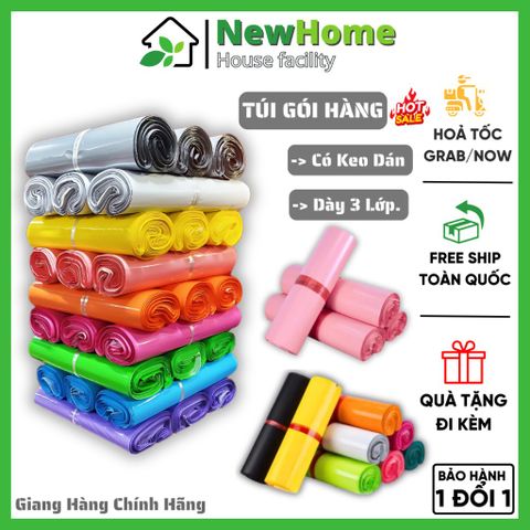 Túi Gói Hàng Có Keo Dán Niêm Phong Tự Dính 3 Lớp Cao Cấp Siêu Dai [Set 10 Túi].
