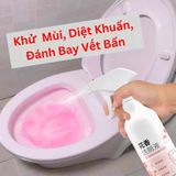 Bình Xịt Tẩy Rửa, Khử Mùi Nhà Vệ Sinh Dạng Bọt 500ml - Diệt Khuẩn Toilet Hương Hoa Anh Đào