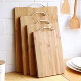 Thớt Gỗ Tre Nhà Bếp Có Khuy Treo Chống Vi Khuẩn và Nấm Mốc Siêu Bền Đẹp Hàng Nhập Khẩu.