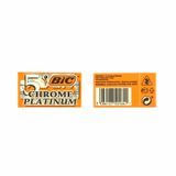 Dao Lam Bic Chrome Platinum Sắc Bén - Hộp 5 Lưỡi Hàng Nhập Khẩu.