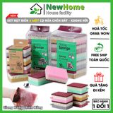 Gói 5 Miếng Bọt Biển 2 Mặt Cọ Rửa Chén Bát - Xoong Nồi Tiện Dụng Hàng Nội Địa Trung.