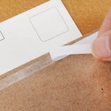 Băng Dính 2 Mặt Khổ 0.8cm Dày Dặn - Siêu Dính, Set 3 Cuộn Vỉ Nhựa.