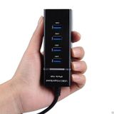 Bộ Chia Cổng Usb, Hub Chia 4 Cổng USB 3.0 Tốc Độ Cao Hàng Cao Cấp